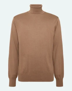 Minimum Knitwear | Mayfield turtleneck 3819 - Shitake