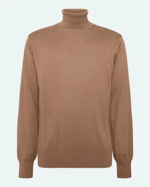 Minimum Knitwear | Mayfield turtleneck 3819 - Shitake