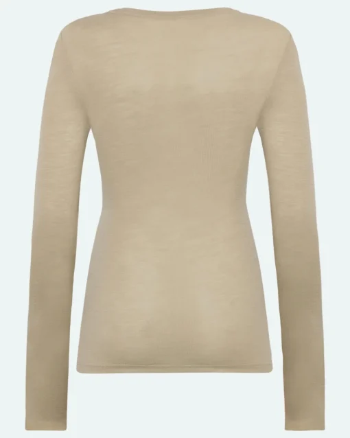 Minimum Knits | Natashas long sleeved t-shirt 3736 - Eucalyptus