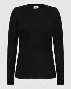 Minimum Knits | Natashas long sleeved t-shirt 3736 - Black