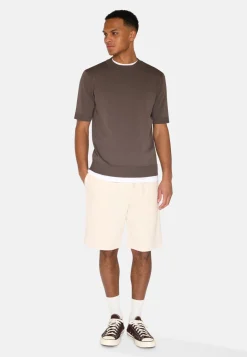 Minimum T-Shirts | Knitwear | Parker knit t-shirt 4180 - Shitake
