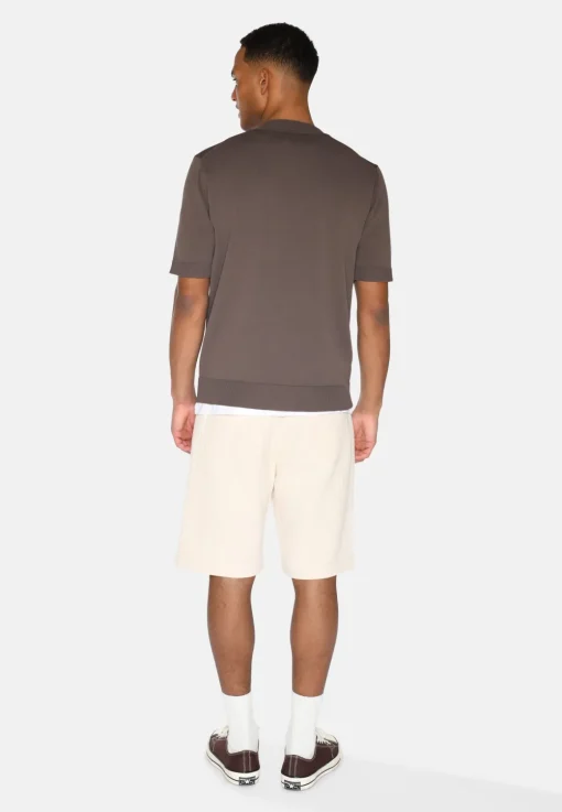 Minimum T-Shirts | Knitwear | Parker knit t-shirt 4180 - Shitake
