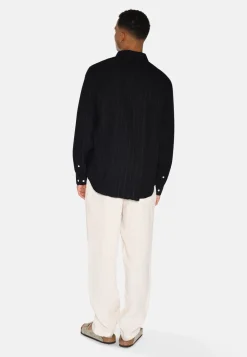 Minimum Shirts | Pedro long sleeved rlx shirt 4141 - Black