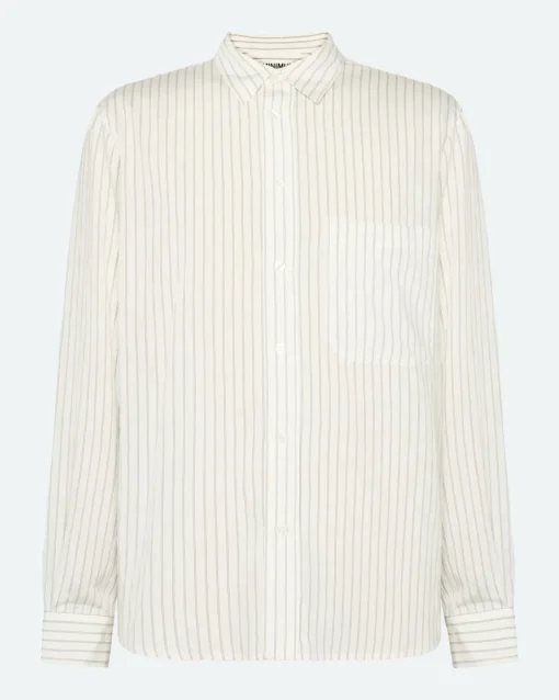 Minimum Shirts | Pedro long sleeved rlx shirt 4173 - White