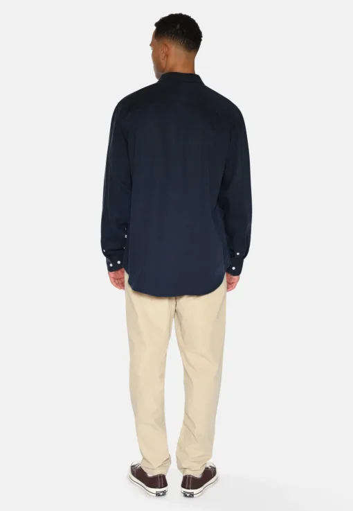 Minimum Shirts | Pedro long sleeved shirt 3859 - Sky Captain SkyCaptain
