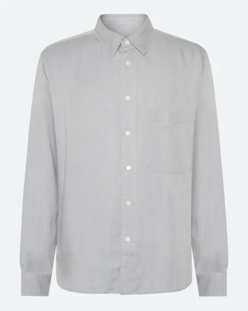 Minimum Shirts | Pedro long sleeved shirt 3859 - Light Grey LightGrey