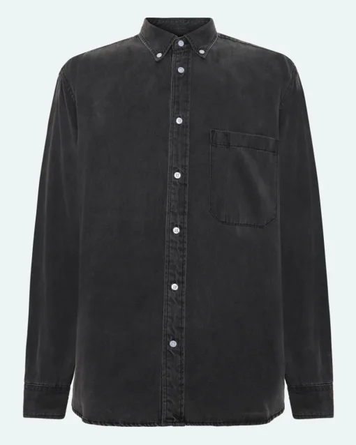 Minimum Shirts | Pedro long sleeved shirt 3859 - Black