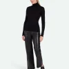 Minimum Knits | Pernilles long sleeved turtleneck 3736 - Black