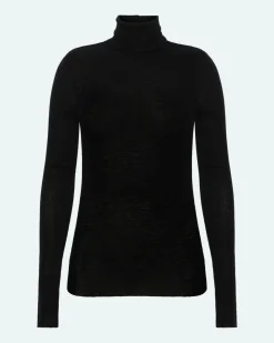 Minimum Knits | Pernilles long sleeved turtleneck 3736 - Black
