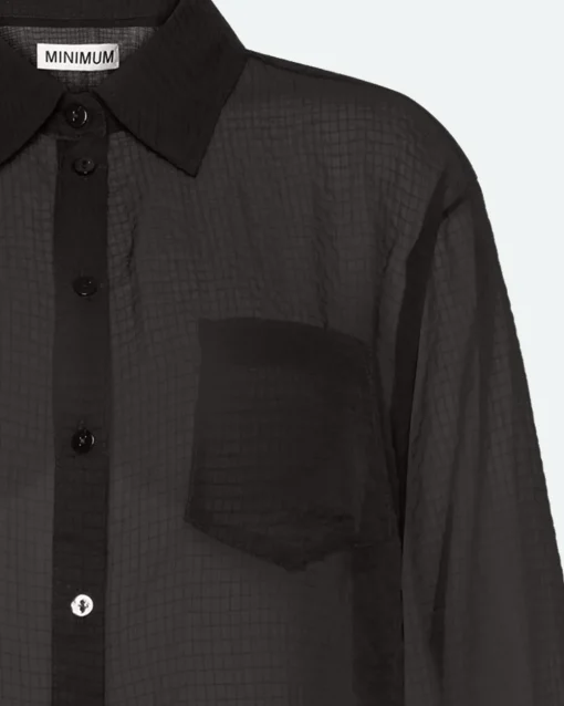 Minimum Shirts | Pina shirt 3949 - Black