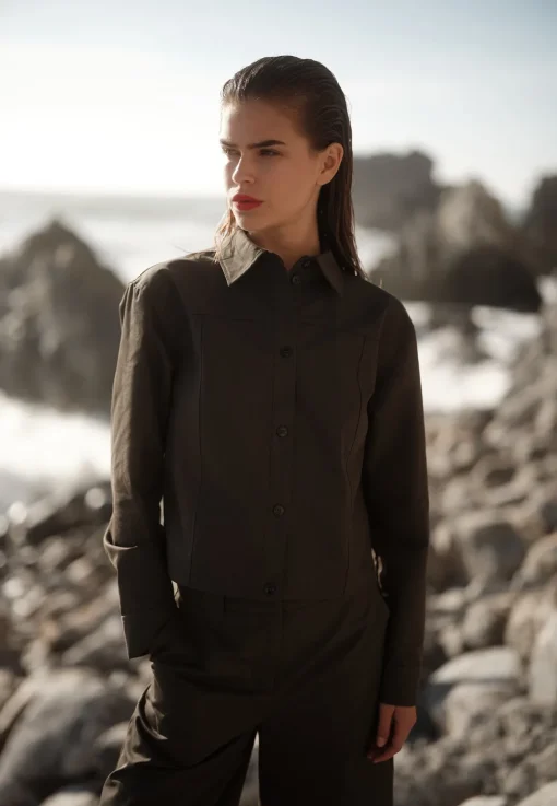 Minimum Shirts | Remi long sleeved shirt 4137 - Black Ink BlackInk