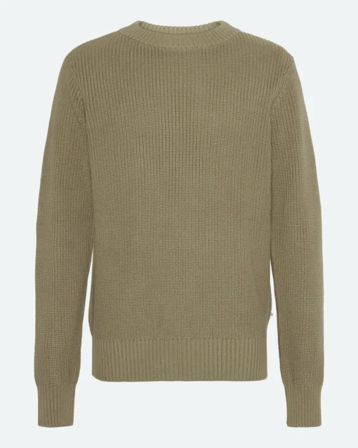 Minimum Knitwear | Rob basic knit sweater G006 GOTS - Mermaid
