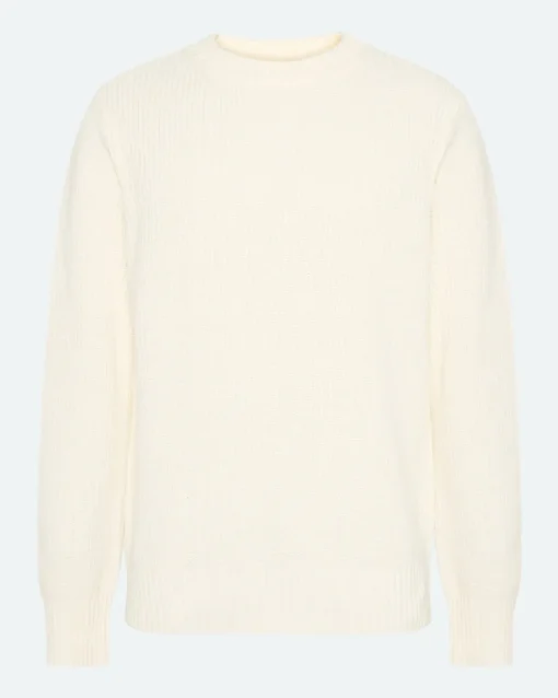 Minimum Knitwear | Rob basic knit sweater G006 GOTS - Coco Milk CocoMilk