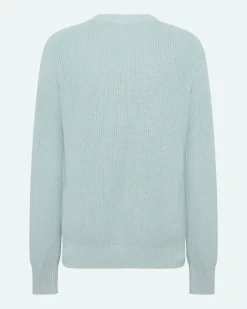 Minimum Knitwear | Rob basic knit sweater G006 GOTS - Gray Mist GrayMist