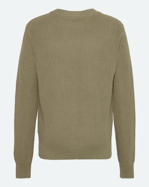 Minimum Knitwear | Rob basic knit sweater G006 GOTS - Mermaid