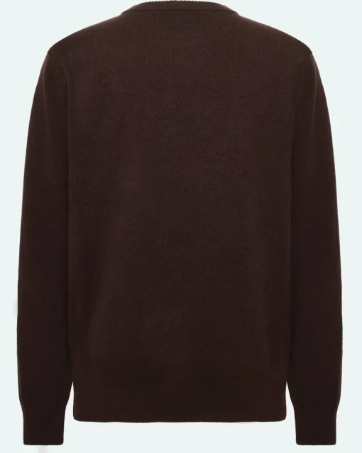 Minimum Knitwear | Roland 9954 Jumper - Coffee Bean CoffeeBean