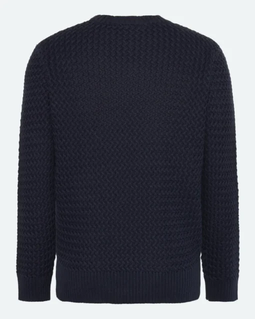 Minimum Knitwear | Roland knitted jumper 4123 - Sky Captain SkyCaptain