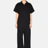 Minimum Shirts | Sage short sleeved shirt 4191 - Black
