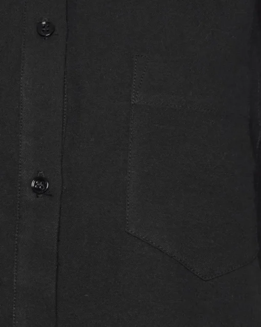 Minimum Shirts | Sage short sleeved shirt 4191 - Black