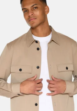 Minimum Shirts | Overshirts | Santon overshirt 3808 - Chinchilla