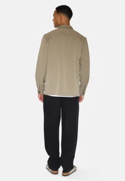 Minimum Shirts | Overshirts | Santon overshirt 3808 - Mermaid