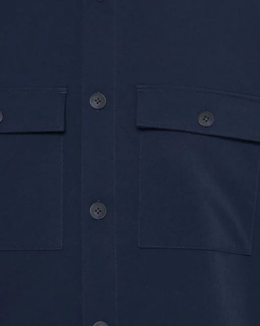Minimum Shirts | Overshirts | Santon overshirt 3808 - Sky Captain SkyCaptain