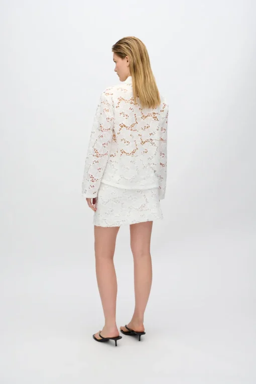 Minimum Shirts | Selma long sleeved lace shirt 4256 - Coco Milk CocoMilk