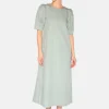 Minimum Dresses | Vayas midi dress 4151 - Gray Mist GrayMist