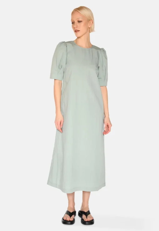 Minimum Dresses | Vayas midi dress 4151 - Gray Mist GrayMist
