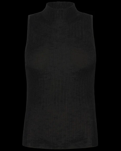 Minimum Knits | Zita knit top 4152 - Black