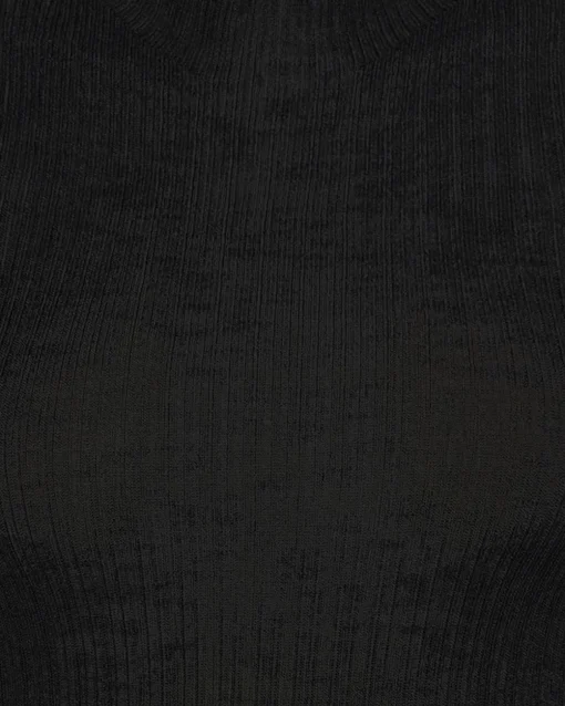 Minimum Knits | Zita knit top 4152 - Black